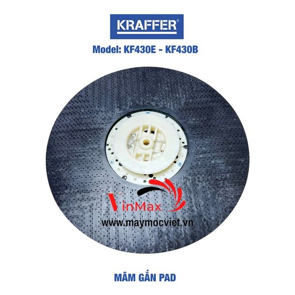 Máy lau sàn nhà Kraffer KF430B (dùng bình)