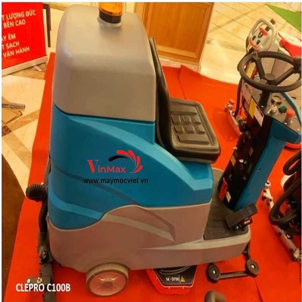 Máy Chà Sàn Liên Hợp Ngồi Lái CLEPRO C100B (Dùng ắc quy)