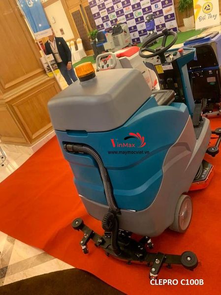 Máy Chà Sàn Liên Hợp Ngồi Lái CLEPRO C100B (Dùng ắc quy)