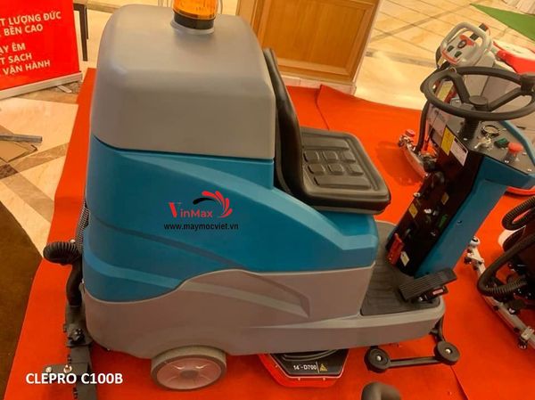 Máy Chà Sàn Liên Hợp Ngồi Lái CLEPRO C100B (Dùng ắc quy)