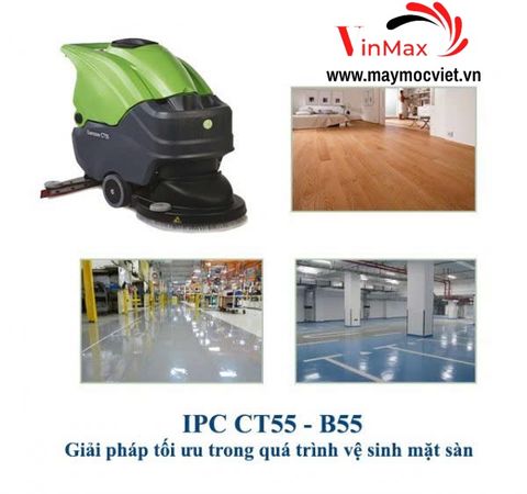 Máy chà sàn liên hợp IPC CT55 B55