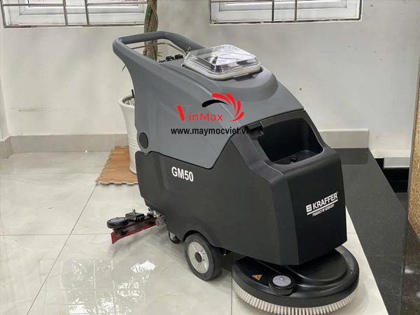 Máy chà sàn nhà xưởng KRAFFER GM50 dùng điện
