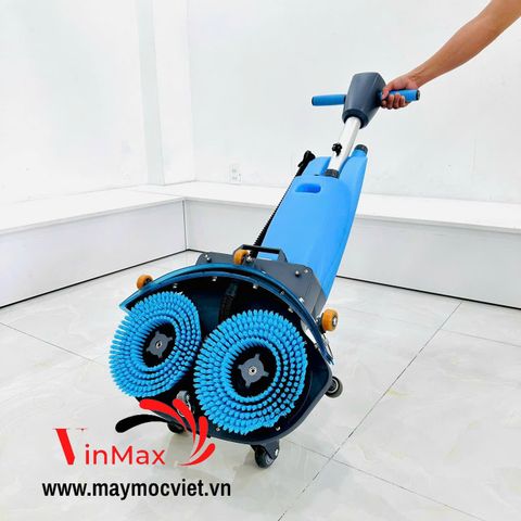 Máy chà sàn liên hợp mini HiClean HC18 (2 bàn chải)