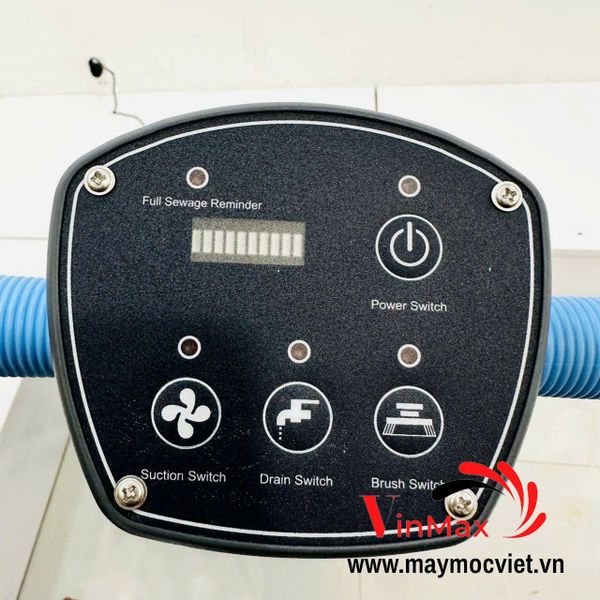 Máy chà sàn liên hợp mini HiClean HC18 (2 bàn chải)