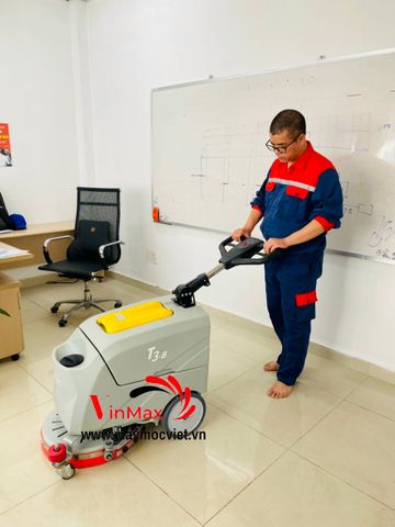 Máy chà sàn liên hợp dùng acquy Hiclean T3-B