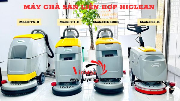 Máy chà sàn liên hợp HiClean T4-E