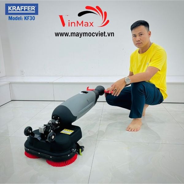 Máy chà sàn liên hợp mini Kraffer KF30