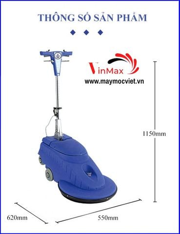 Máy chà sàn công nghiệp Kumisai KMS802J-3