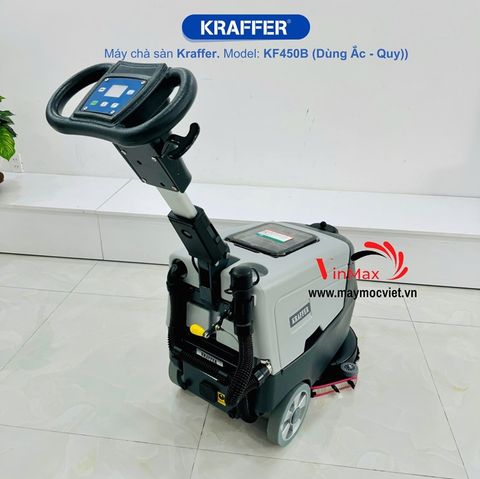 Máy chà sàn liên hợp Kraffer KF450B (dùng ắc quy) thay thế mã KF430B