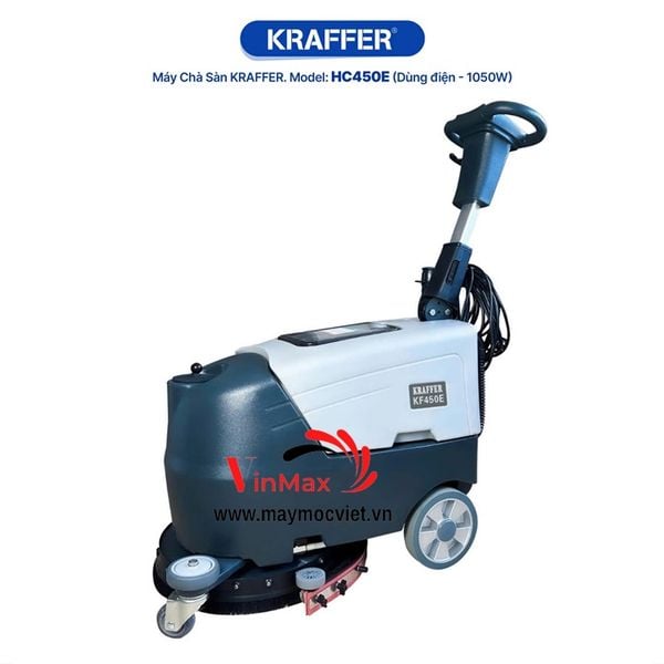 Máy lau sàn nhà gia đình KRAFFER KF450E dùng điện