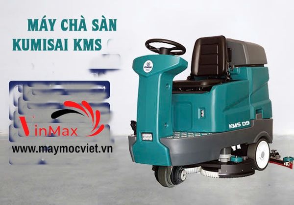 Máy chà sàn công nghiệp ngồi lái Kumisai KMS D9
