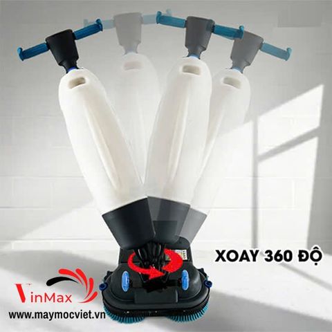 Máy Chà Sàn Liên Hợp Kumisai KMS-180 Ắc Quy