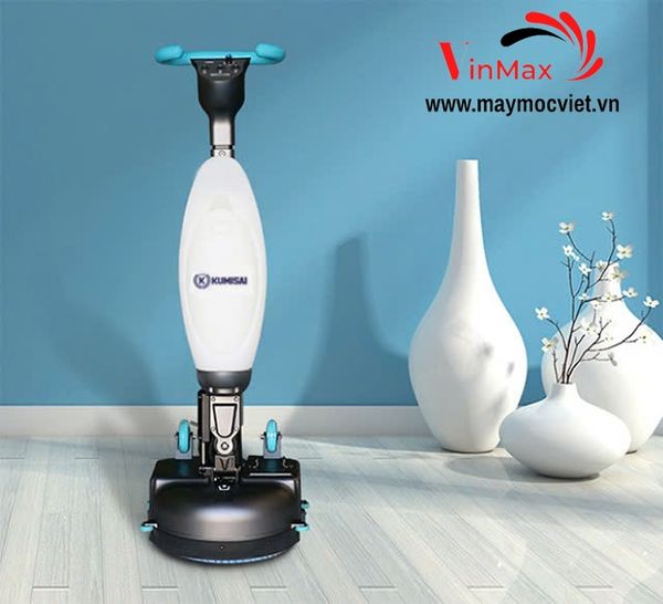 Máy chà sàn liên hợp mini Kumisai KMS210 (Ắc Quy)