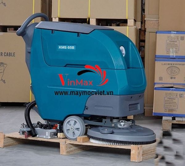 Máy chà sàn liên hợp Kumisai KMS 65B (Ắc quy)