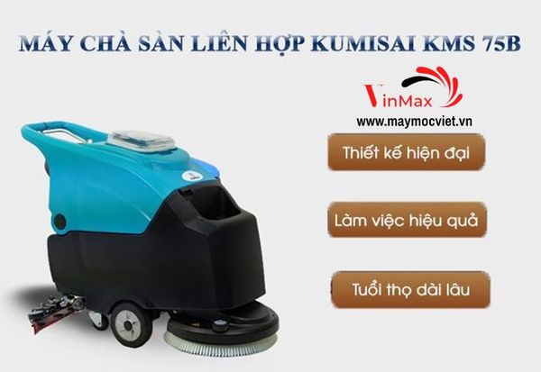 Máy chà sàn liên hợp Kumisai KMS 75B