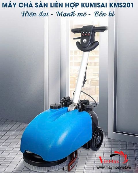 Máy chà sàn liên hợp mini Kumisai KMS201