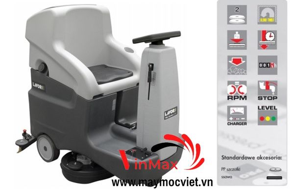 Máy chà sàn liên hợp ngồi lái LAVOR COMFORT XXS 66BT
