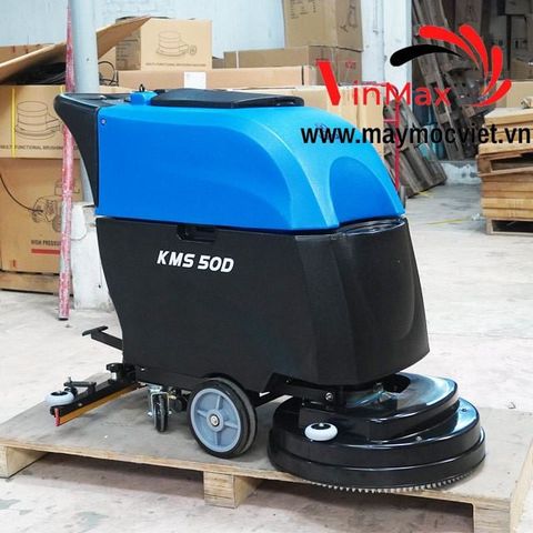 Máy chà sàn liên hợp Kumisai KMS 50D (Ắc quy)