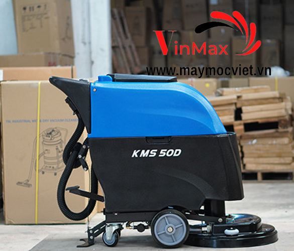 Máy chà sàn liên hợp Kumisai KMS 50D (Ắc quy)