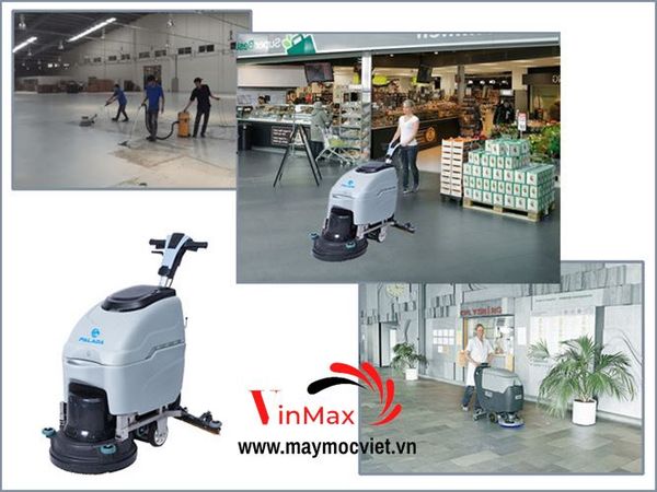 Máy Chà Sàn Liên Hợp Cánh Bướm Palada PD2A