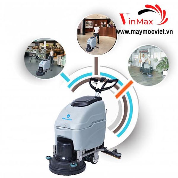 Máy Chà Sàn Liên Hợp Cánh Bướm Palada PD2A