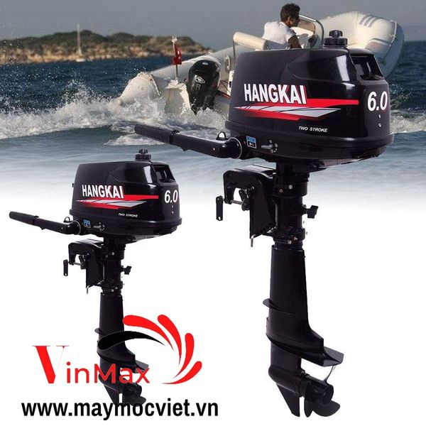 Máy Chạy Thuyền Bằng Xăng HangKai 6,0 HP