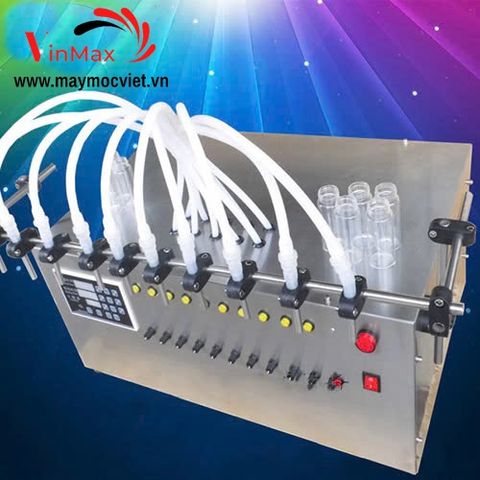 Máy Chiết Rót Dạng Lỏng 10 Vòi Bán Tự Động Turbo TBR10