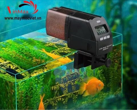 Máy cho cá ăn tự động, Thiết bị cho cá cảnh ăn tự động, Máy tự động cho cá ăn Turbo AF-012