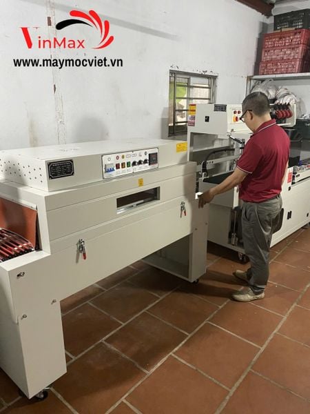 Máy co màng bát đũa tự động Turbo TCM450