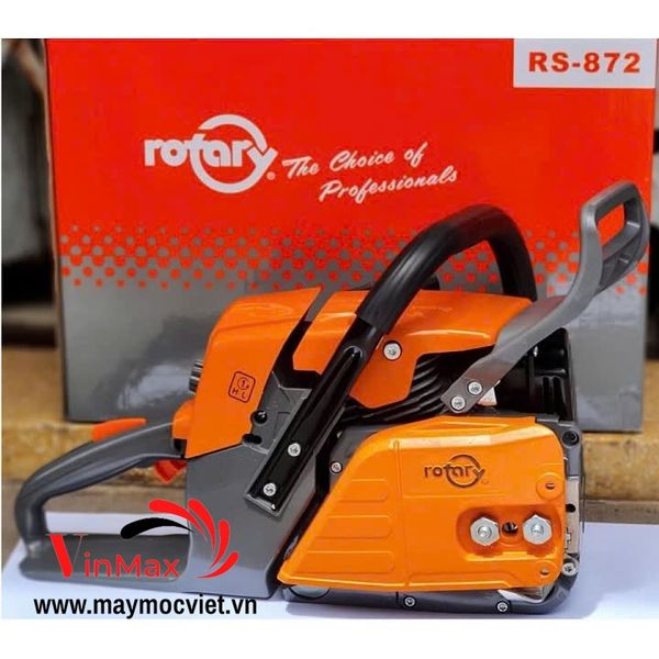 Máy cưa xích 2 thì Rotary 3.9Kw RS872