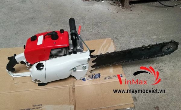 Cưa xích thủy lực cắt bê tông dày 500mm Kawasaki KW500