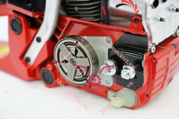 Cưa xích Oshima OS688 LT 58cc Đỏ-đen 2 thì