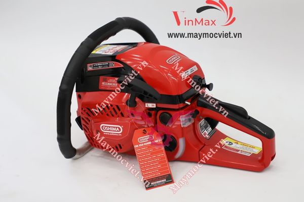 Cưa xích Oshima OS688 LT 58cc Đỏ-đen 2 thì