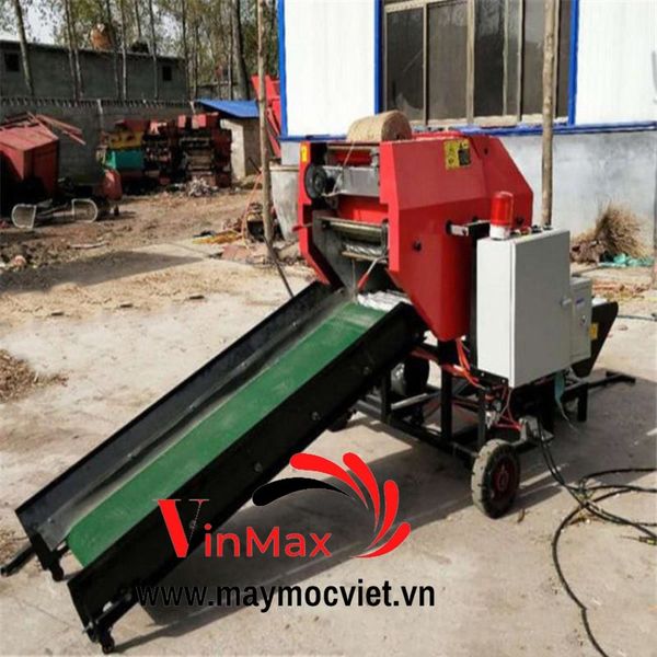 Máy cuốn cỏ ủ chua cho gia súc Turbo TBC380