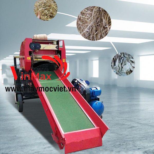 Máy cuốn cỏ ủ chua cho gia súc Turbo TBC380