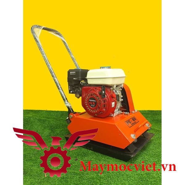 Máy đầm bàn PC80 động cơ Honda Thái GX200