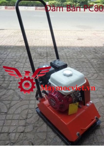 Máy đầm bàn PC80 động cơ Honda Thái GX200