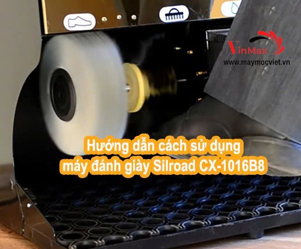 Máy đánh giày gia đình tay vịn Silroad CX-1016B8