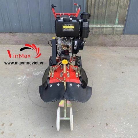 Máy cày xới đào rãnh làm đất chạy dầu Kawasaki KW178 F