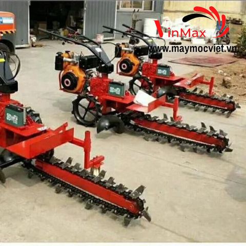 Máy đào rãnh bánh xích Kawasaki XR70