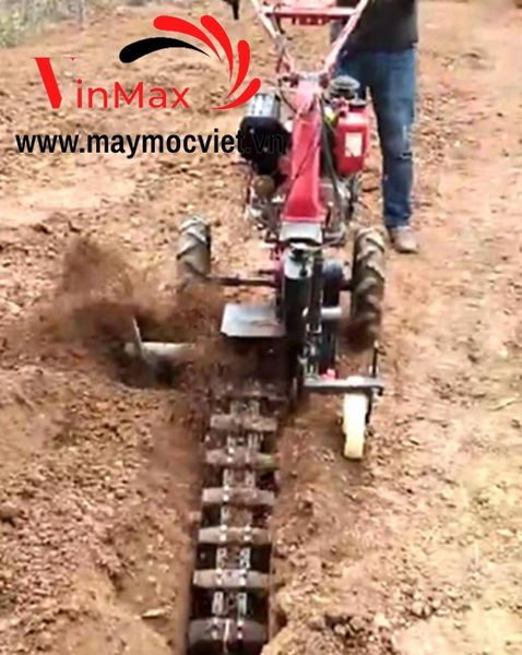 Máy đào rãnh chôn ống nước tự hành Kawasaki VMD1800