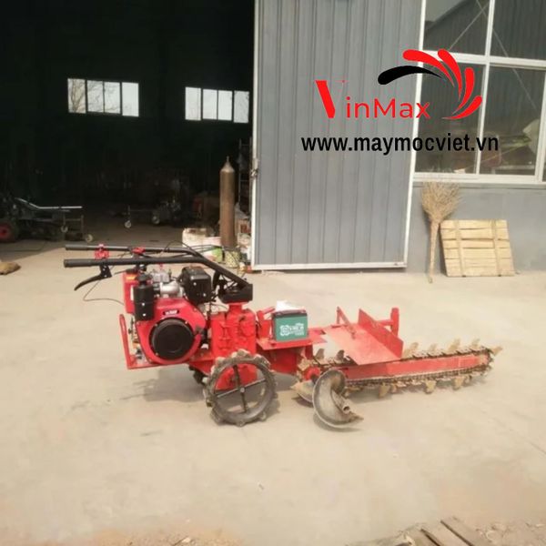 Máy đào rãnh bánh xích Kawasaki XR70