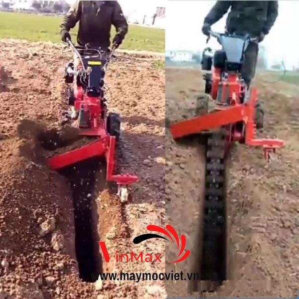 Máy đào rãnh bánh xích Kawasaki XR70