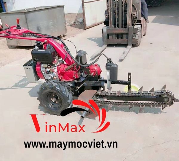 Máy đào rãnh chôn ống nước tự hành Kawasaki VMD1800