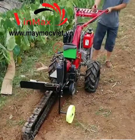 Máy đào rãnh chôn ống nước tự hành Kawasaki VMD1800
