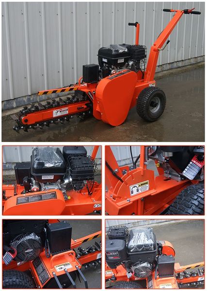 Máy đào rãnh bánh xích Kawasaki XR70