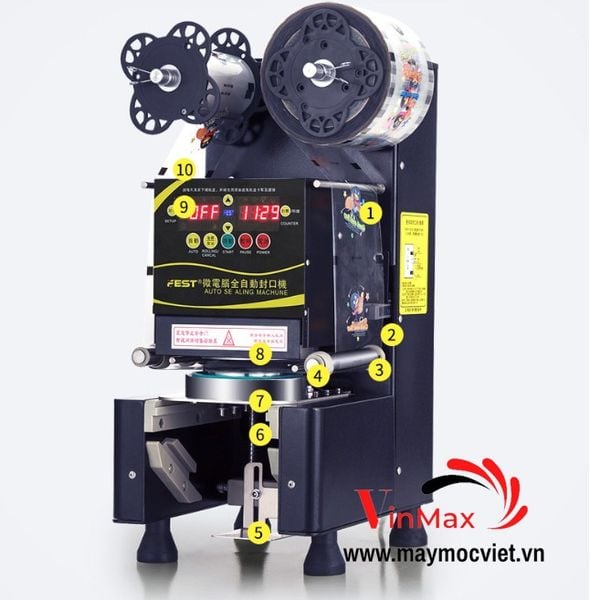 Máy ép ly tự động Turbo TBE360