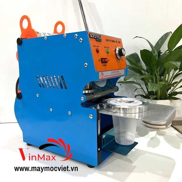 Máy Dán Miệng Nắp Cốc Eton  D8