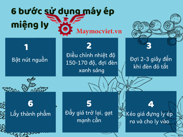 Máy dán miệng ly VinMax C25