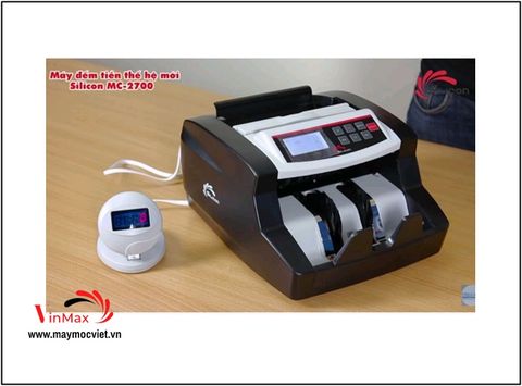 Máy Đếm Tiền Thế Hệ Mới Silicon MC-2700